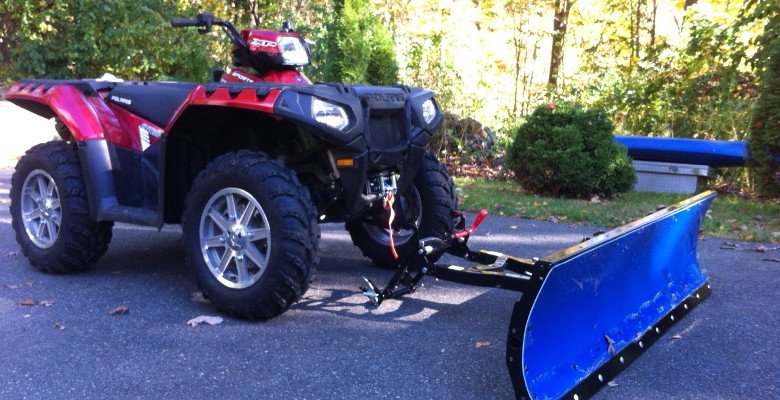 ATV Equipment with Plow Accessories