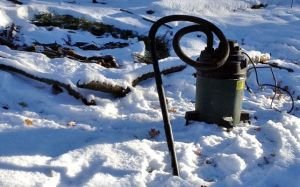 Snow Removal with Shop Vac