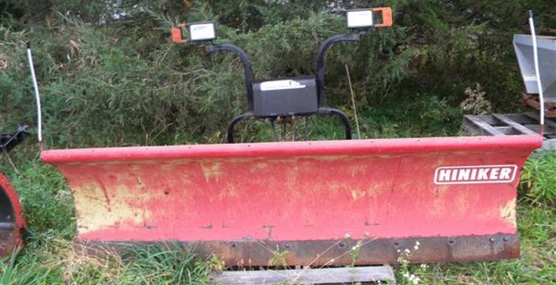 Buying used Hiniker Snow Plow